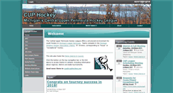 Desktop Screenshot of cuphockey.org